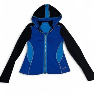 💎BEBE SPORT Y2K Colorblock Hoodie